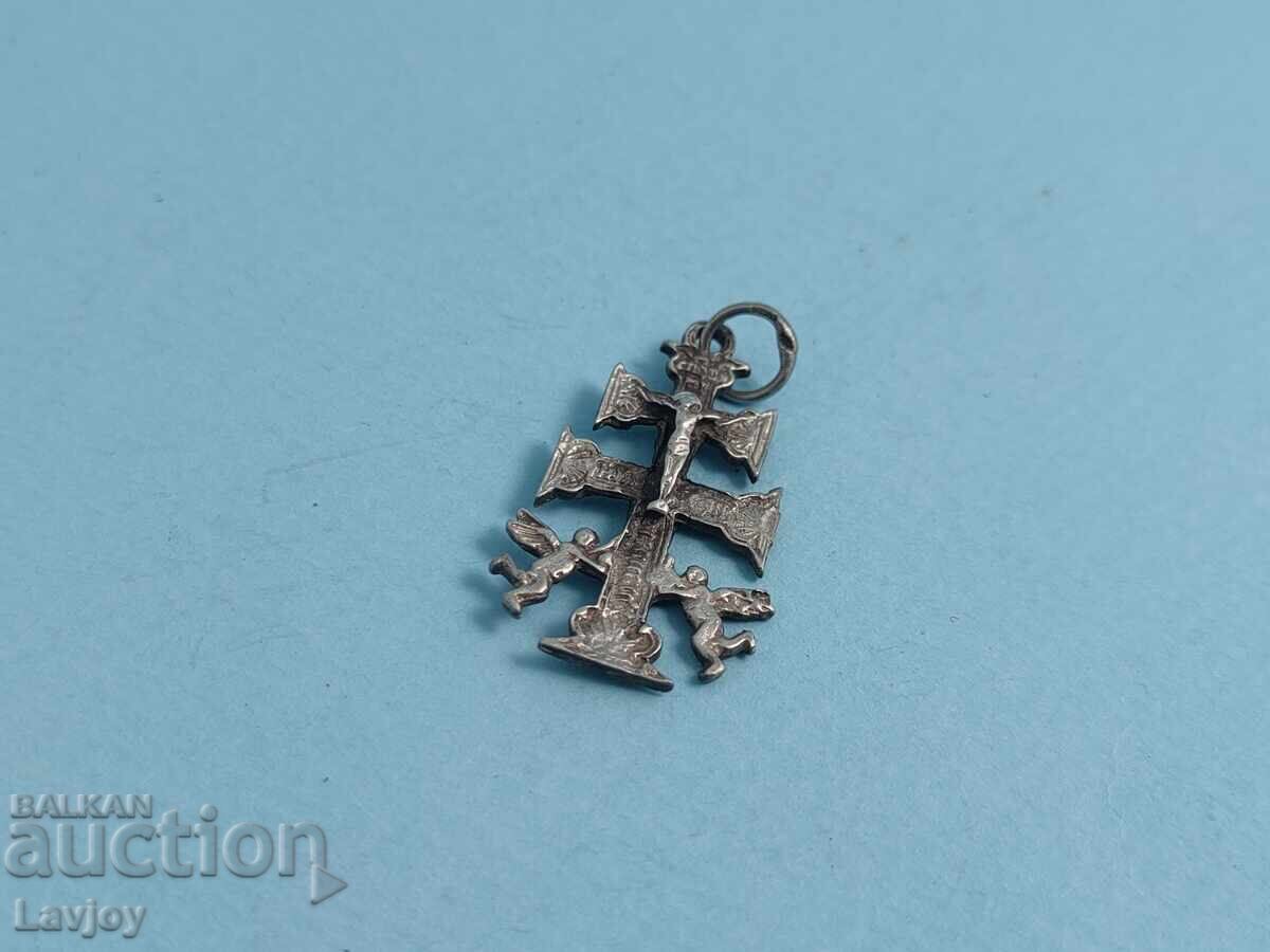 Silver cross from the beginning of the last century with price 40.00 BGN | € 20.45 Silver cross from the beginning of the last century with price 40.00 BGN | € 20.45