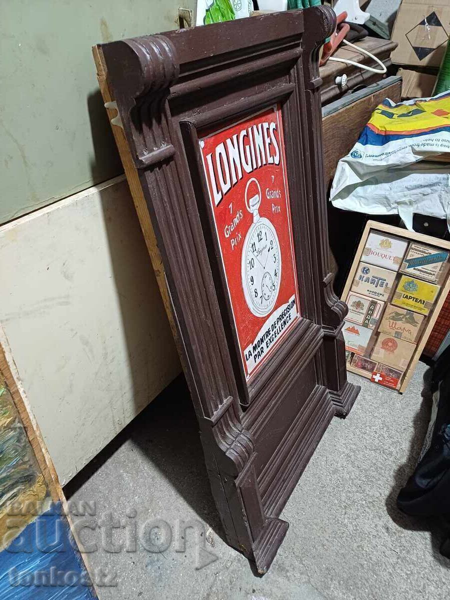 Delivery of Painted longines wooden sign Delivery of Painted longines wooden sign
