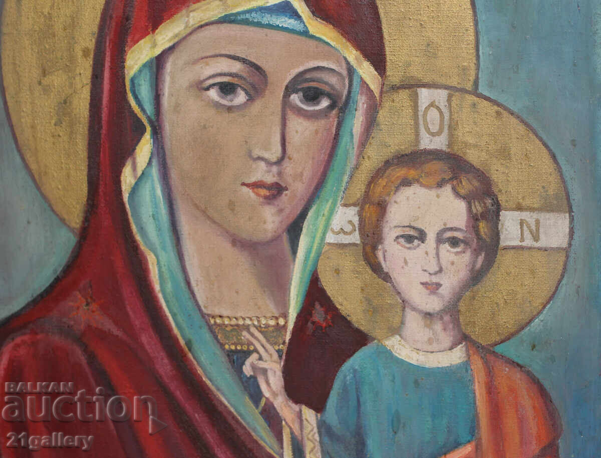 Ancient picture of the Holy Mother of God with the Child - 5 Ancient picture of the Holy Mother of God with the Child - 5