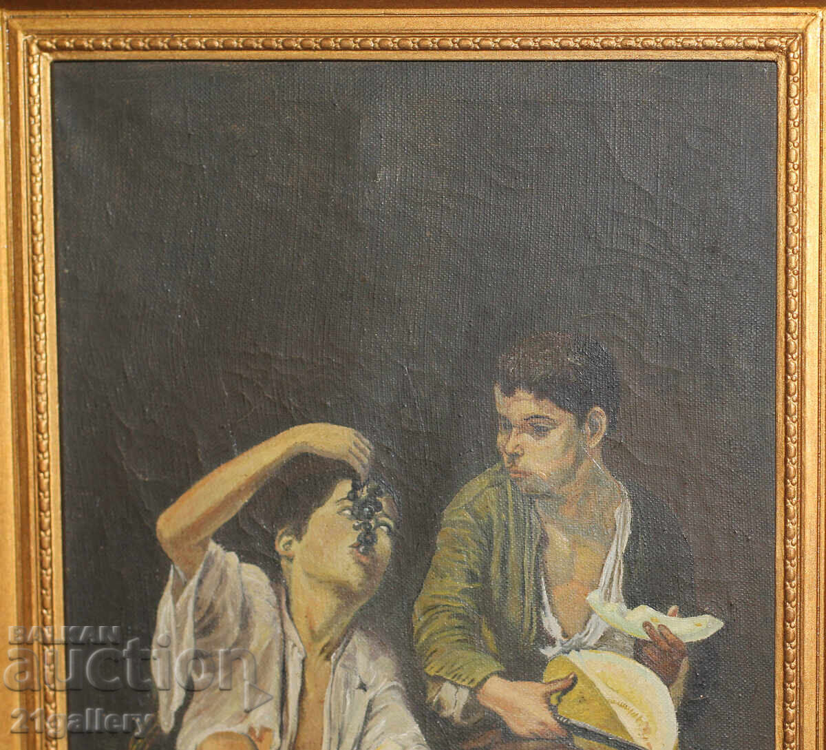 Bartolome Esteban Murillo "Children Eating Grapes" reproduction - 5 Bartolome Esteban Murillo "Children Eating Grapes" reproduction - 5