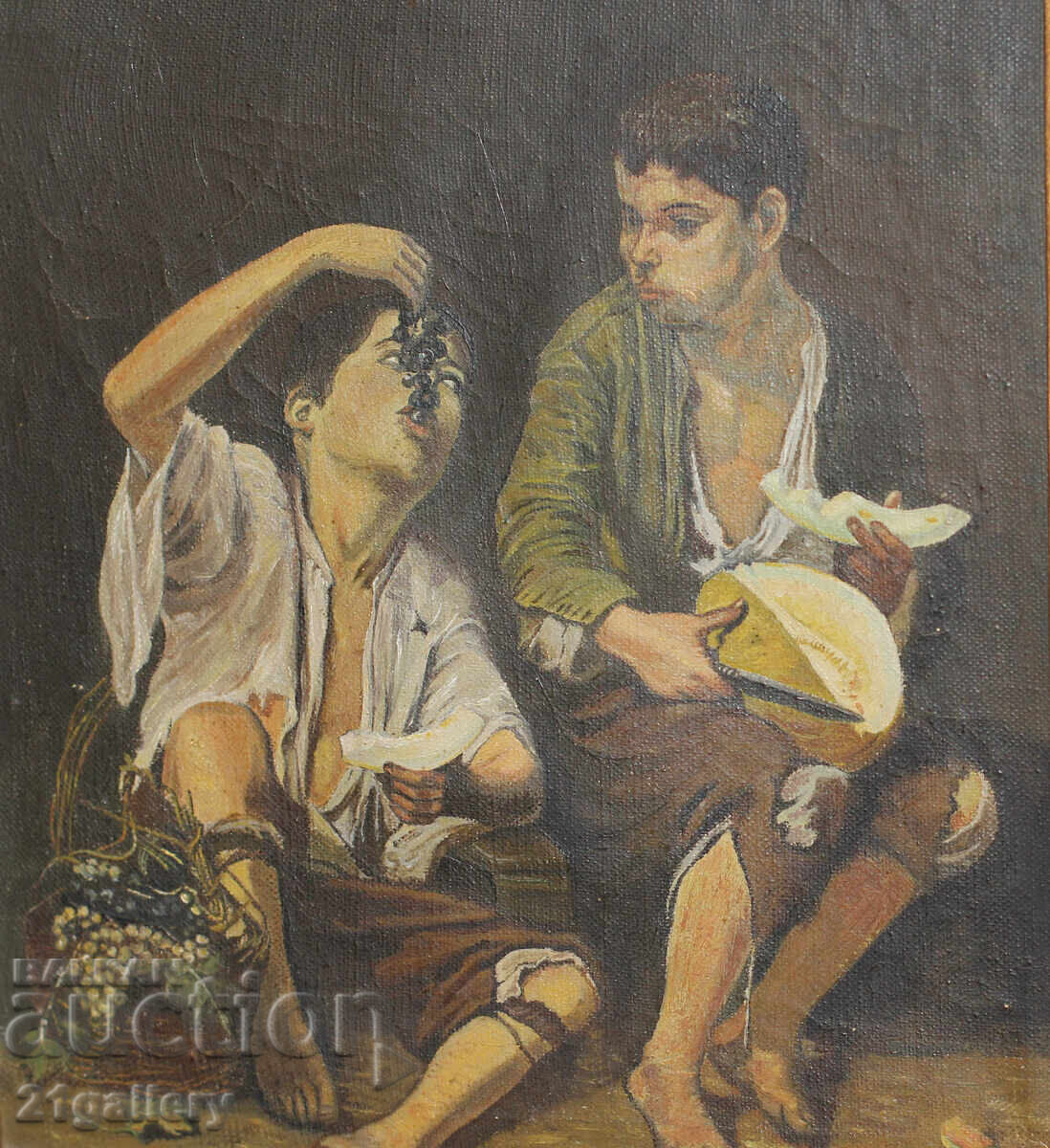 Bartolome Esteban Murillo "Children Eating Grapes" reproduction - 6 Bartolome Esteban Murillo "Children Eating Grapes" reproduction - 6