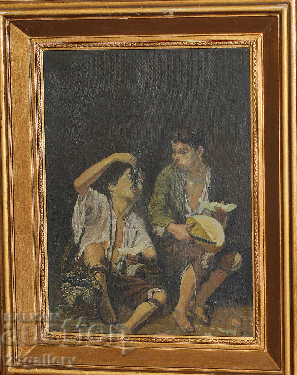 Bartolome Esteban Murillo "Children Eating Grapes" reproduction Bartolome Esteban Murillo "Children Eating Grapes" reproduction