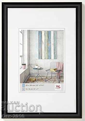 Picture frame with glass 50/70