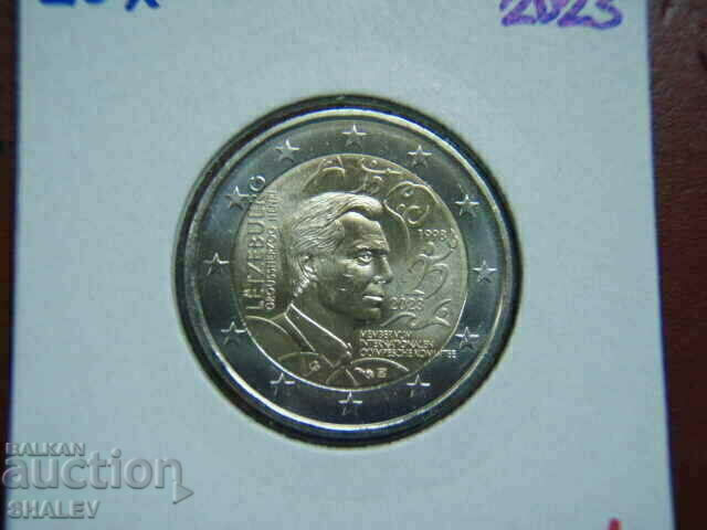 2 Euro 2023 Luxemburg „25 ani” Luxemburg (1) - 2 euro cu preț € 15.89 | 31.08 BGN