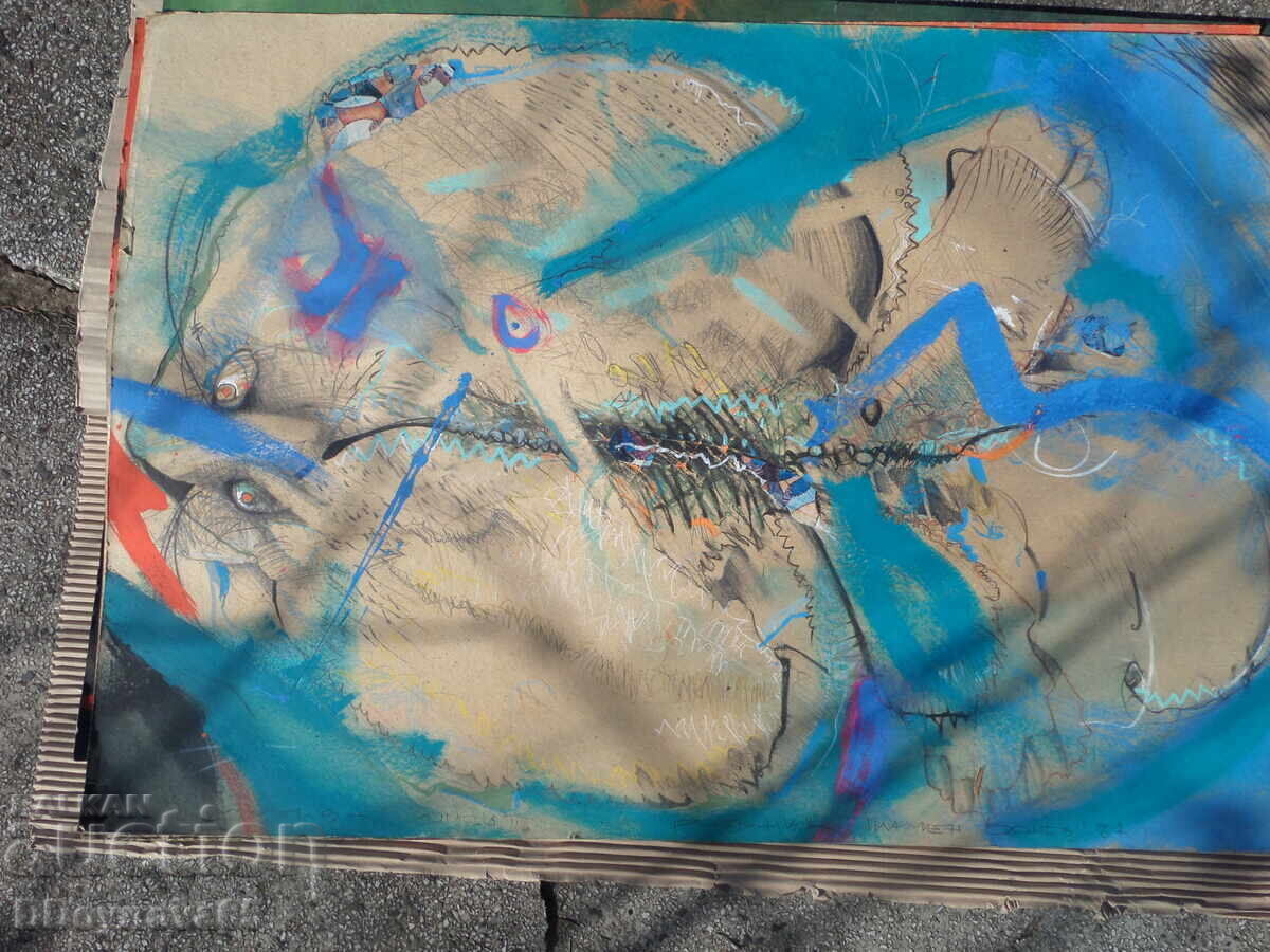 Plamen Bonev - mixed media Plamen Bonev - mixed media