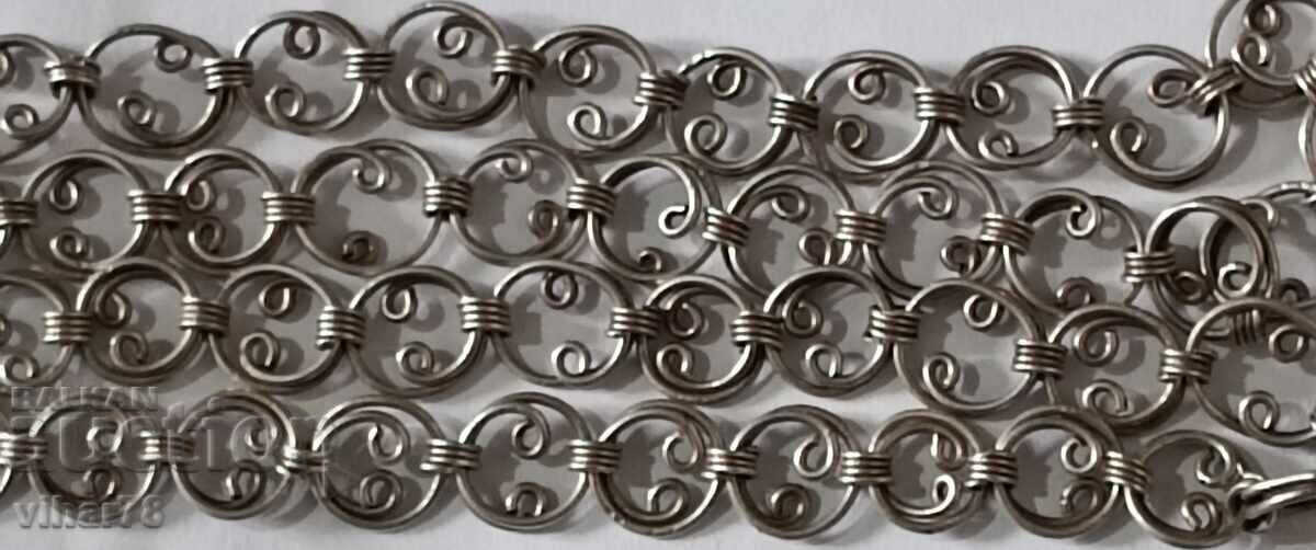 Old silver chain necklace with price 249.99 BGN | € 127.82 Old silver chain necklace with price 249.99 BGN | € 127.82