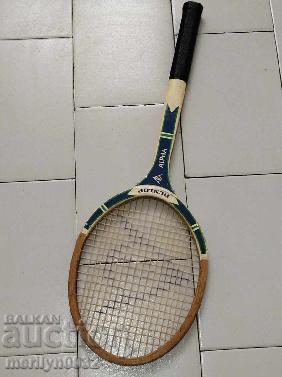 Auction Tennis racket ALPHA DUNLOP Auction Tennis racket ALPHA DUNLOP