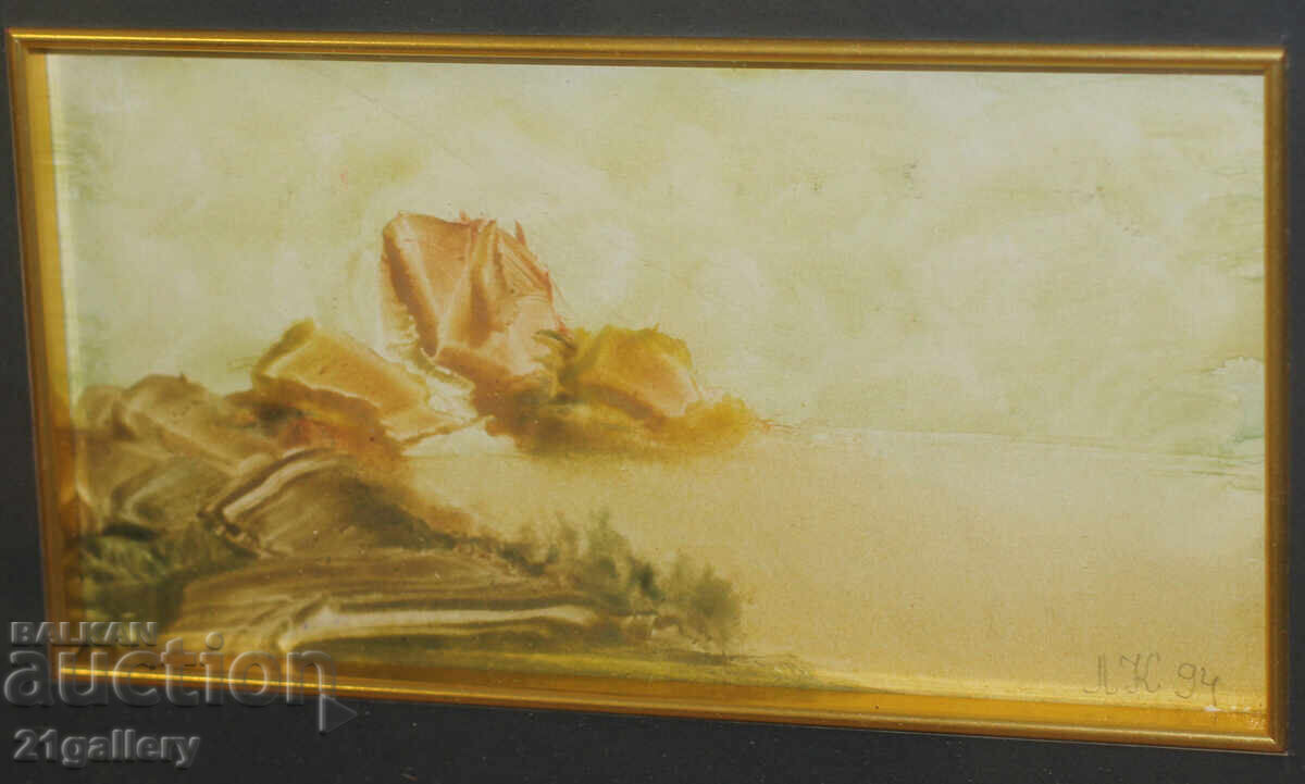 L. Krekmanova / Watercolor, landscape 1994 - 6 L. Krekmanova / Watercolor, landscape 1994 - 6