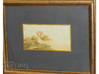 Л. Крекманова / Акварел, пейзаж  1994г.