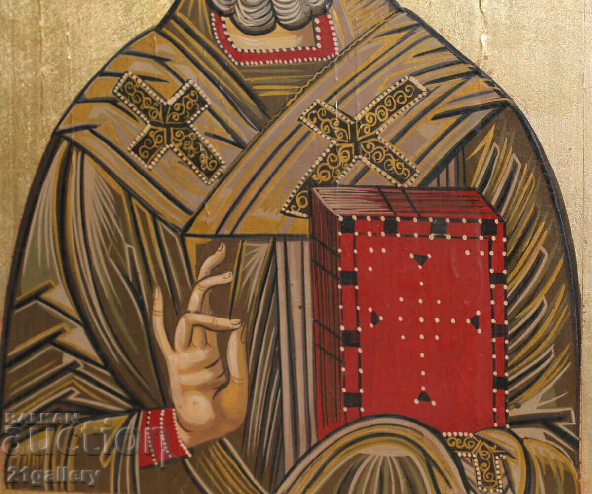 A modern icon of Saint Nicholas the Wonderworker - 6 A modern icon of Saint Nicholas the Wonderworker - 6