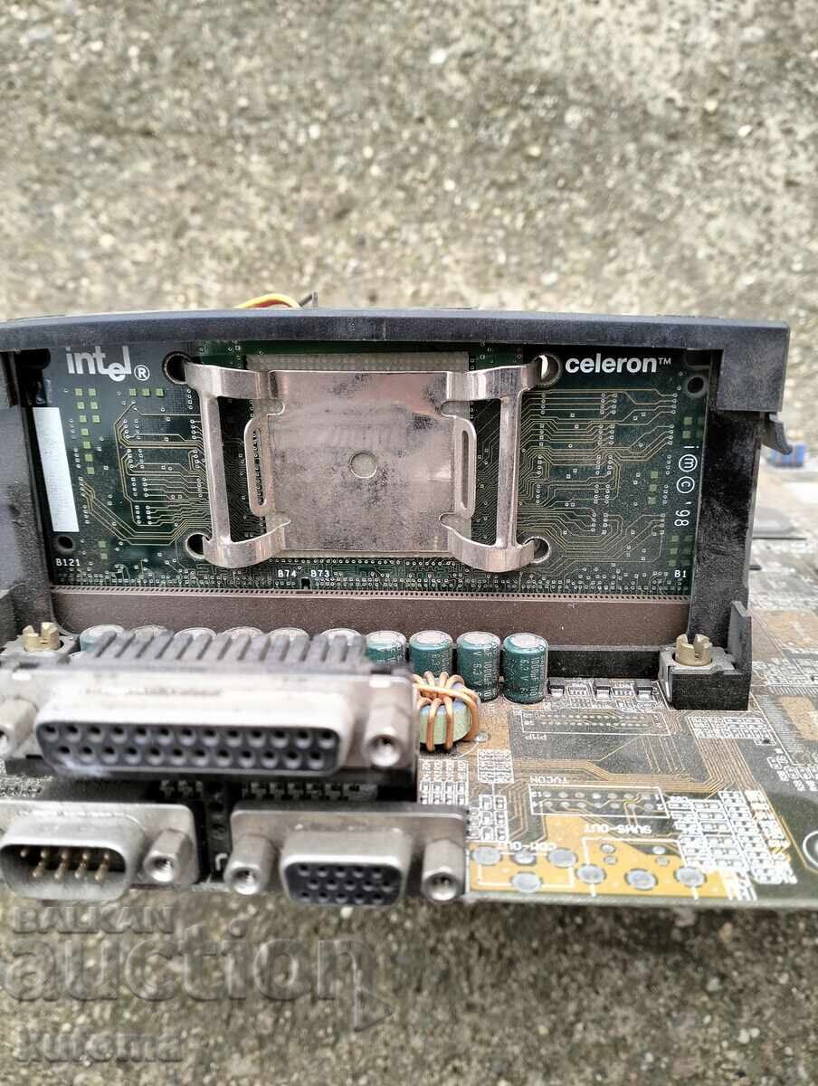 Old motherboard with processor with price 99.99 BGN | € 51.12 Old motherboard with processor with price 99.99 BGN | € 51.12