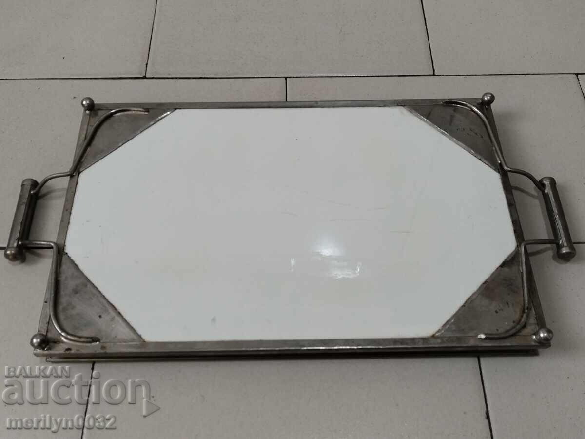 Delivery of Czech porcelain tray, porcelain, tray, service