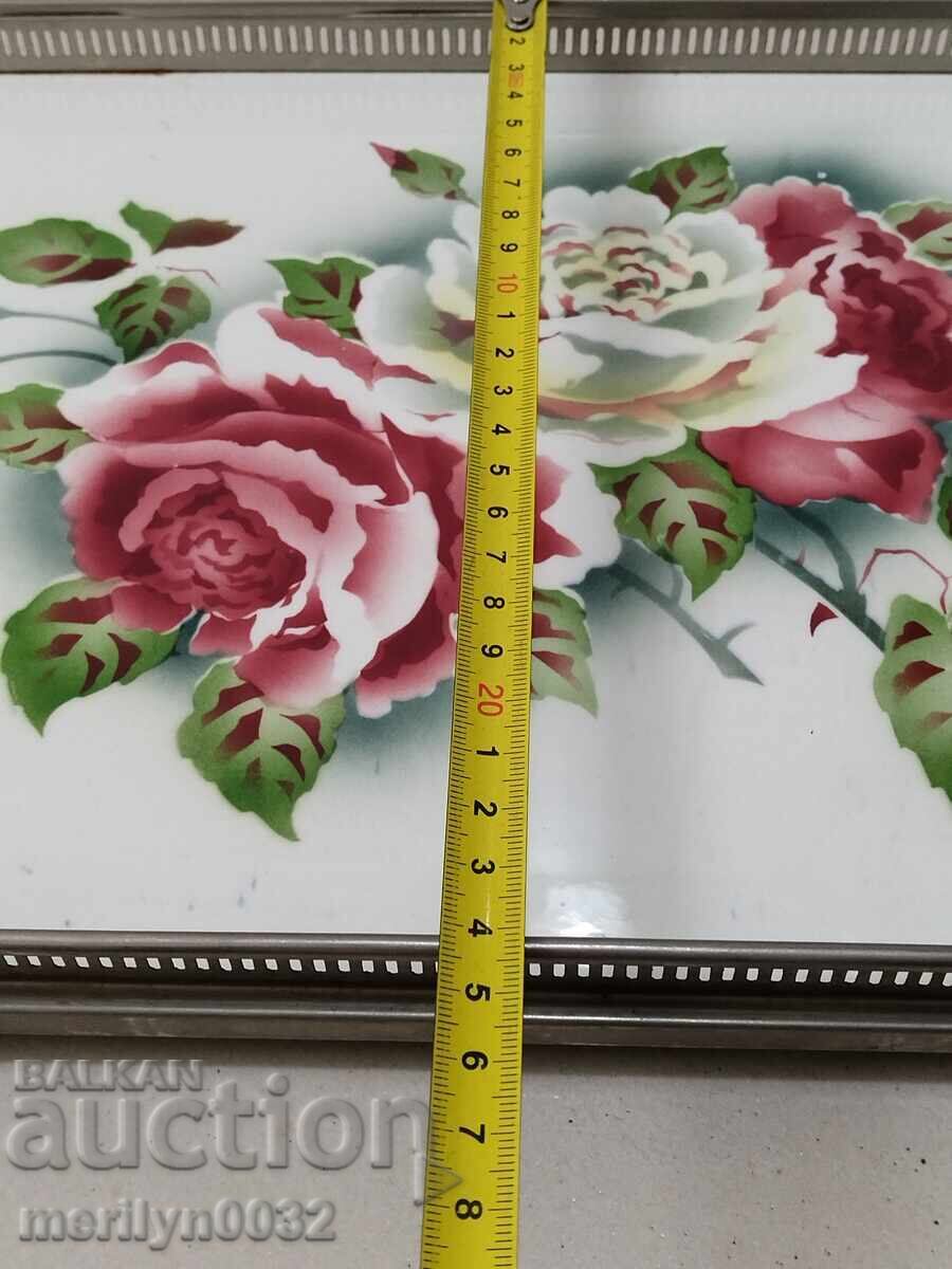 Czech porcelain tray, porcelain, tray, service - 6