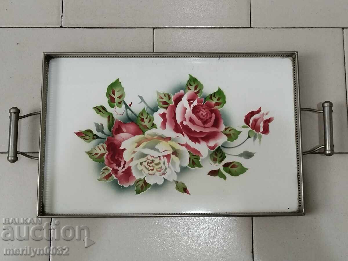 Czech porcelain tray, porcelain, tray, service - 7