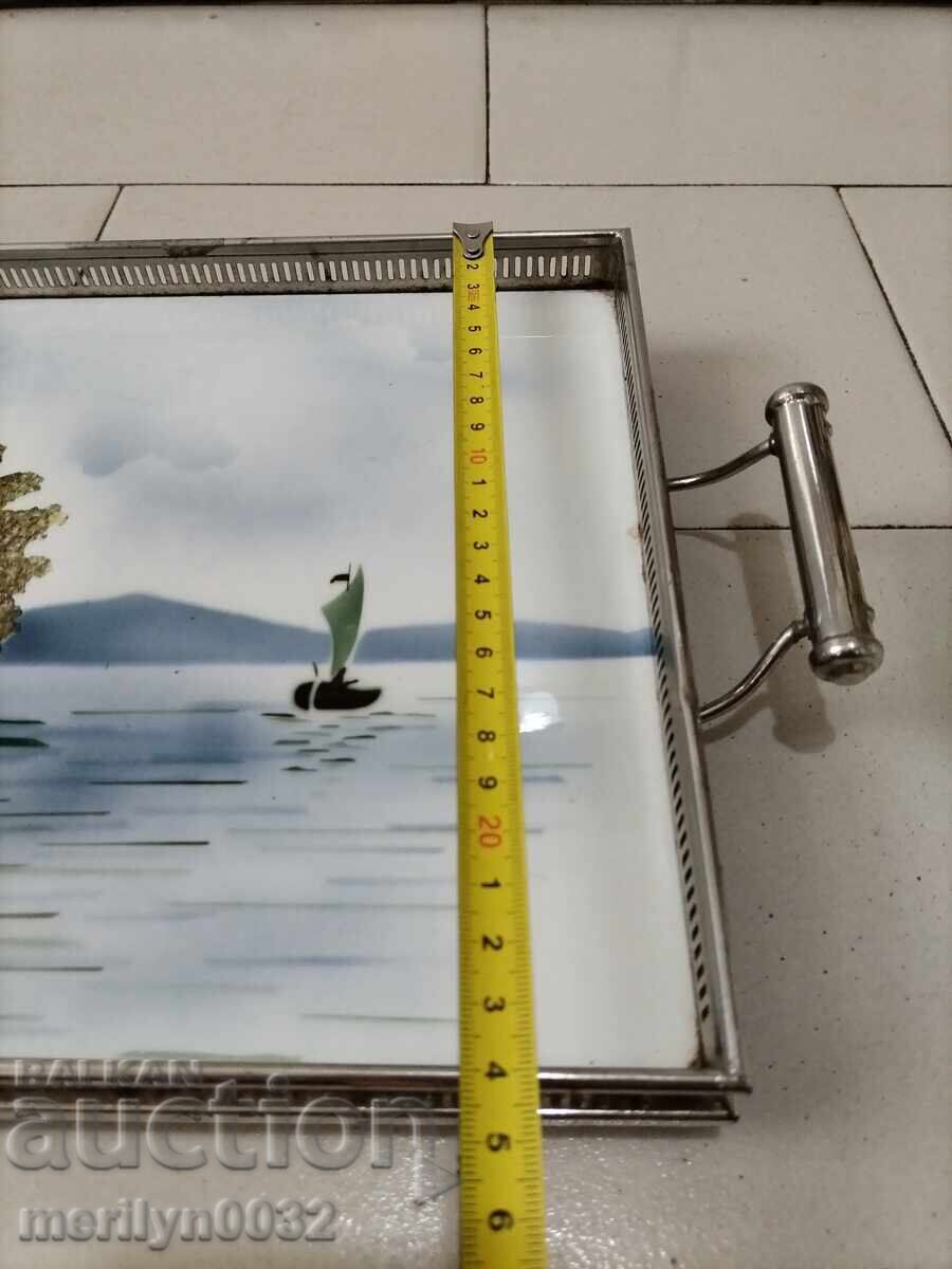 Czech porcelain tray, porcelain, tray, service - 5