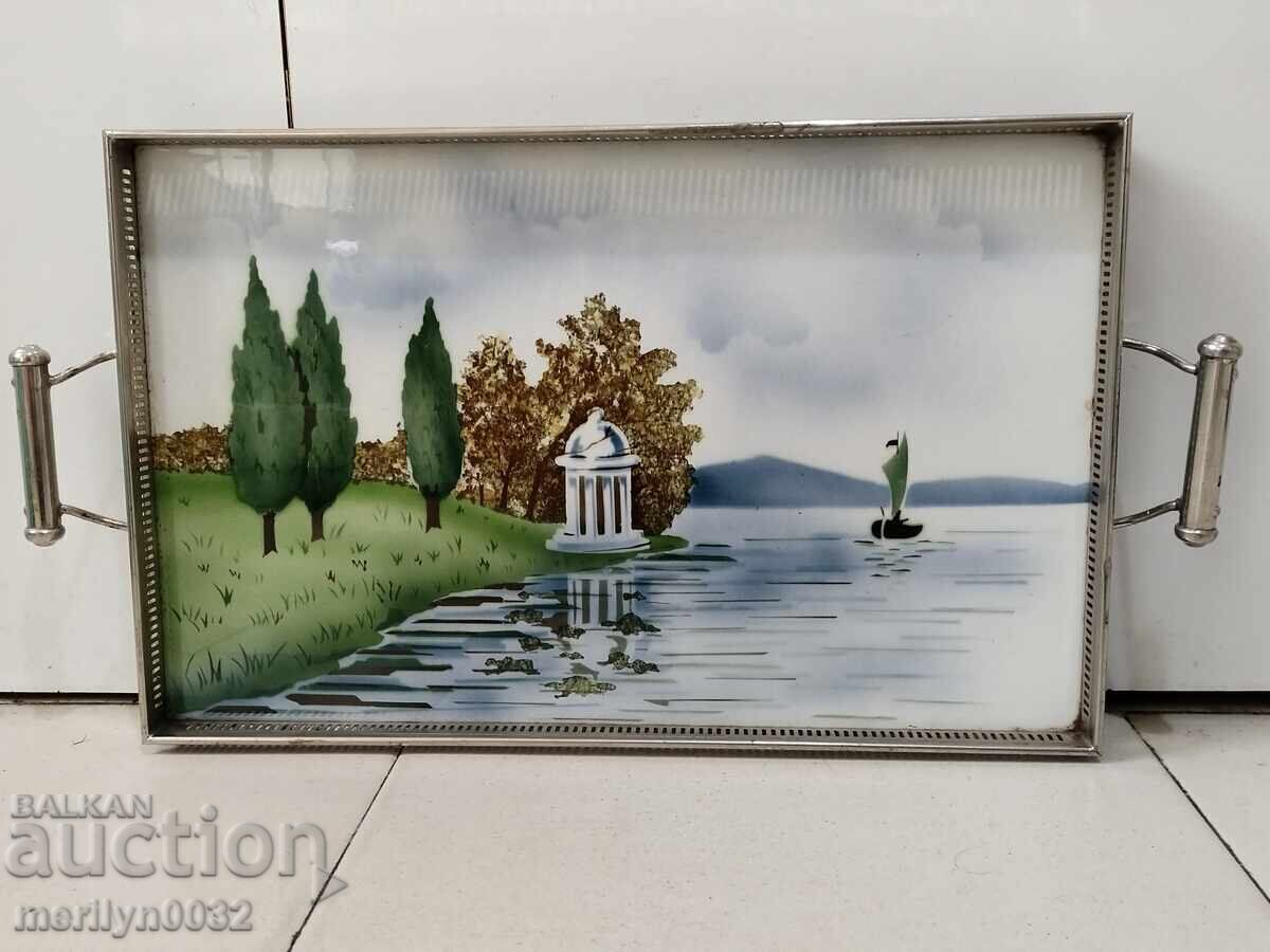 Tava de portelan ceh, portelan, tava, service