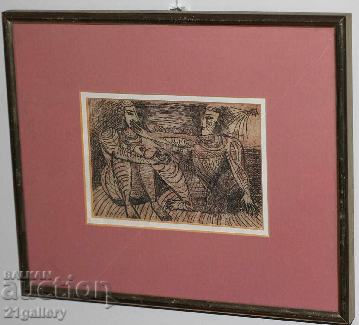 Delivery of Vesselin Damyanov (1977-), Figural composition, Graphics Delivery of Vesselin Damyanov (1977-), Figural composition, Graphics