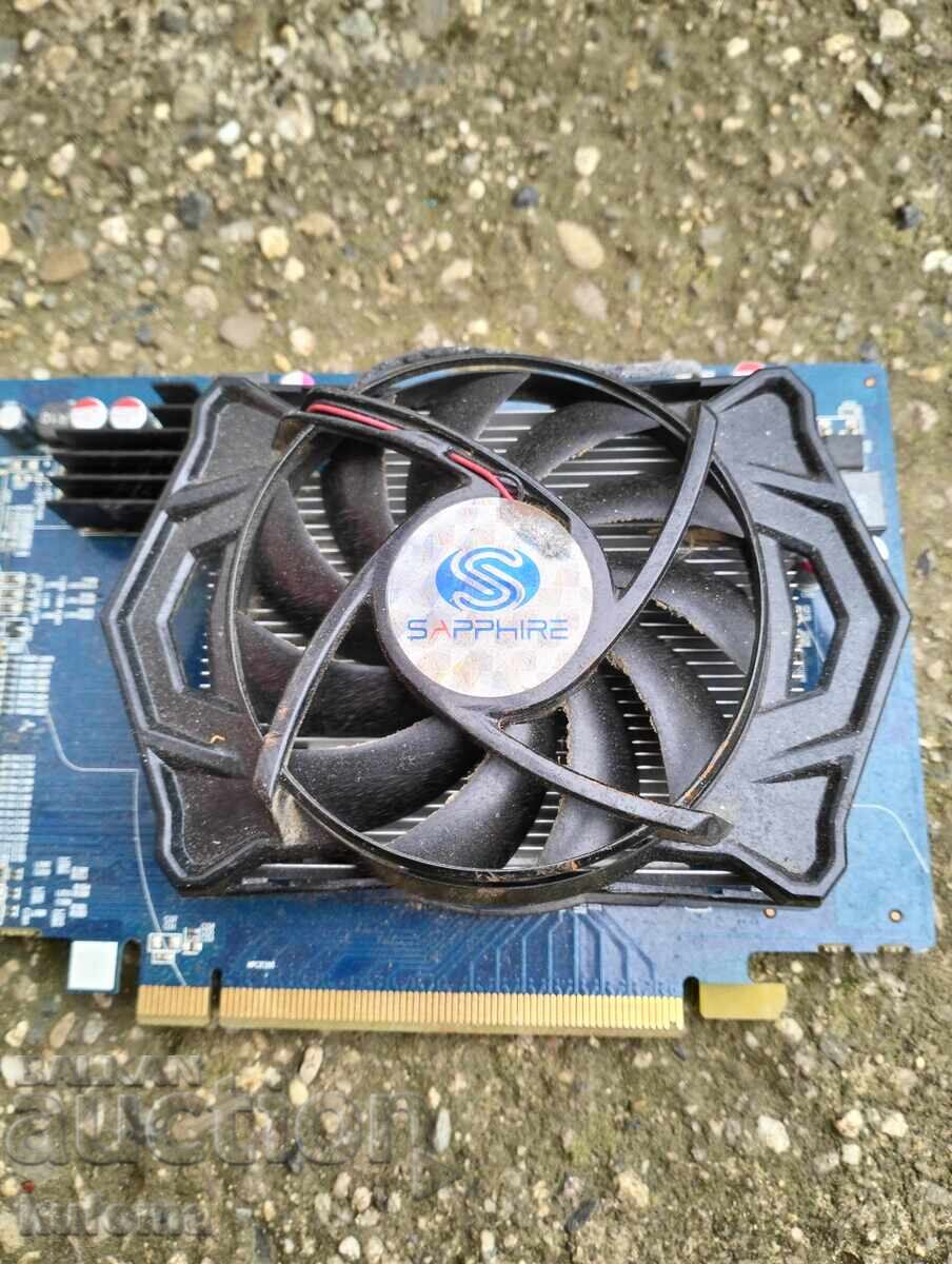 Sapphire graphics card with price 49.99 BGN | € 25.56 Sapphire graphics card with price 49.99 BGN | € 25.56