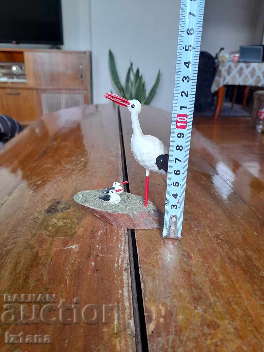 Licitație Suvenir vechi, figurina Barza Licitație Suvenir vechi, figurina Barza