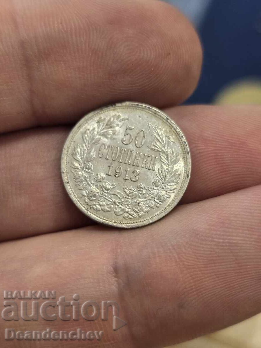 Auction 50 cents 1913 Auction 50 cents 1913