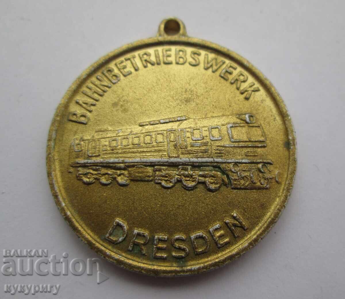 Delivery of Old Soc GDR railway railway medal depot Dresden Delivery of Old Soc GDR railway railway medal depot Dresden