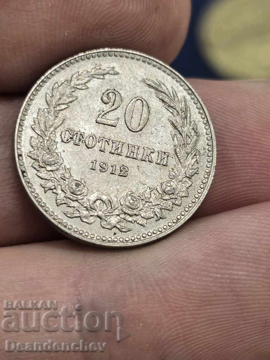 Auction 20 cents 1912 Auction 20 cents 1912