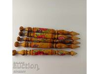 Lot of 5 large souvenir pencils Romania B0029