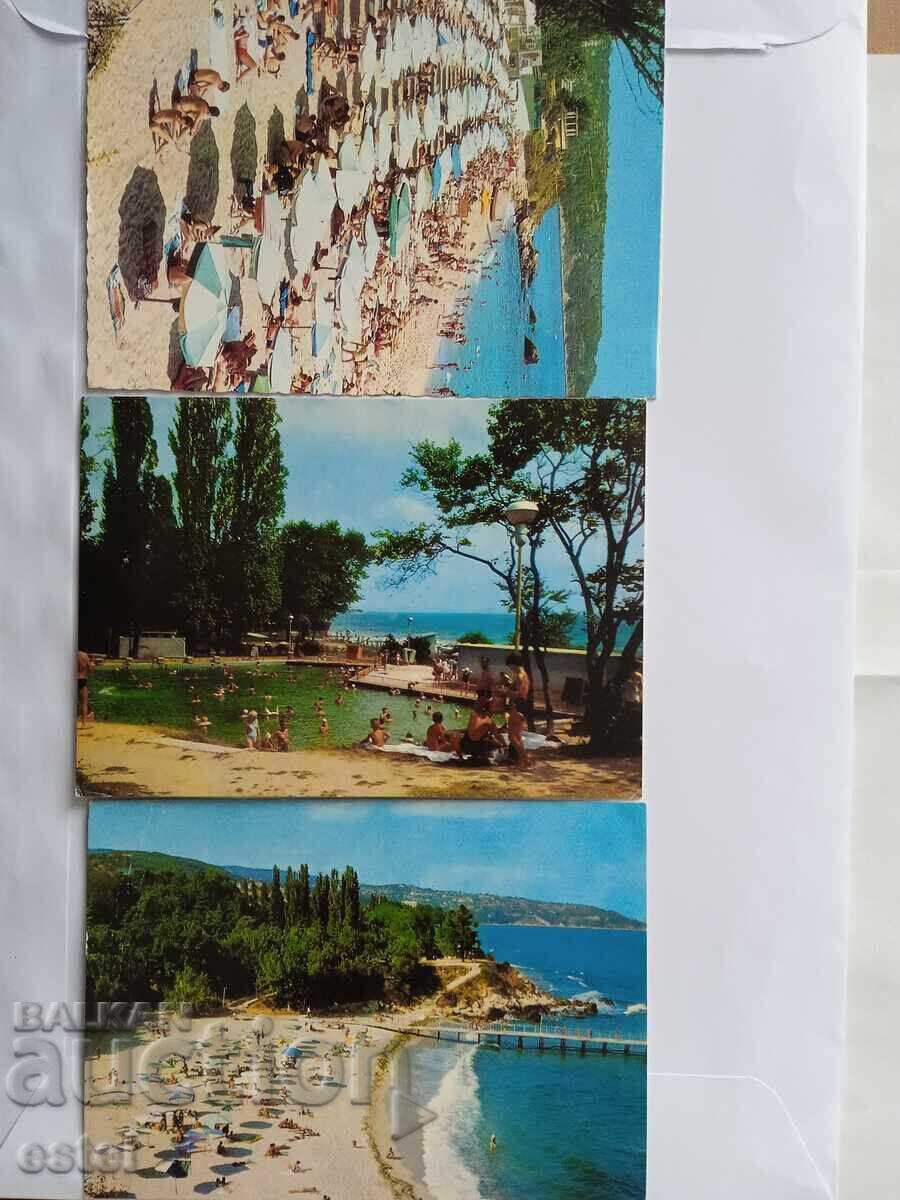 Postcards - Varna, Druzhba - lot 8 Postcards - Varna, Druzhba - lot 8