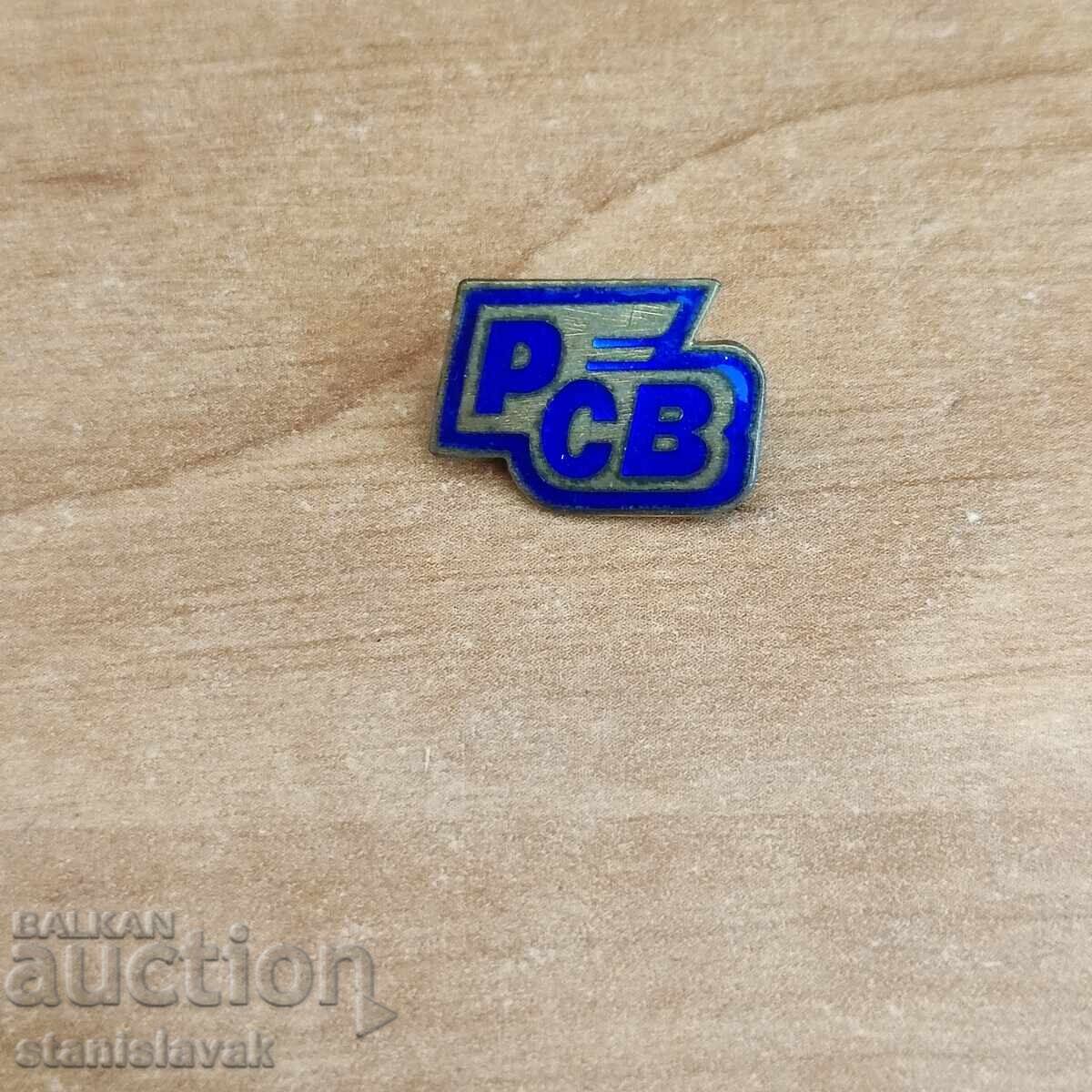 Badge "Restaurants and sleeping cars" Badge "Restaurants and sleeping cars"