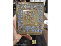Bronze icon Tsarist Russia Archangel Michael