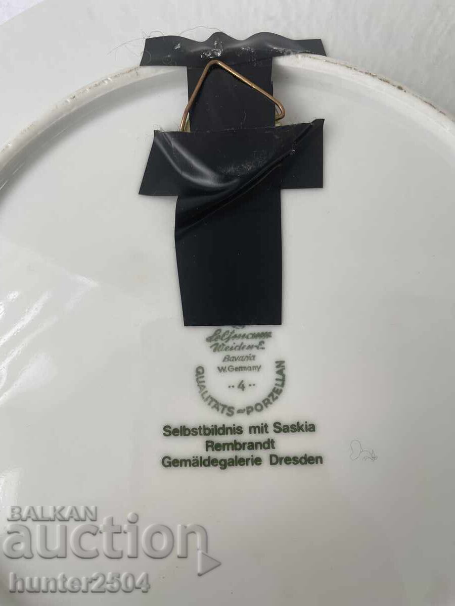 Auction Plate-26 cm, Germany Auction Plate-26 cm, Germany