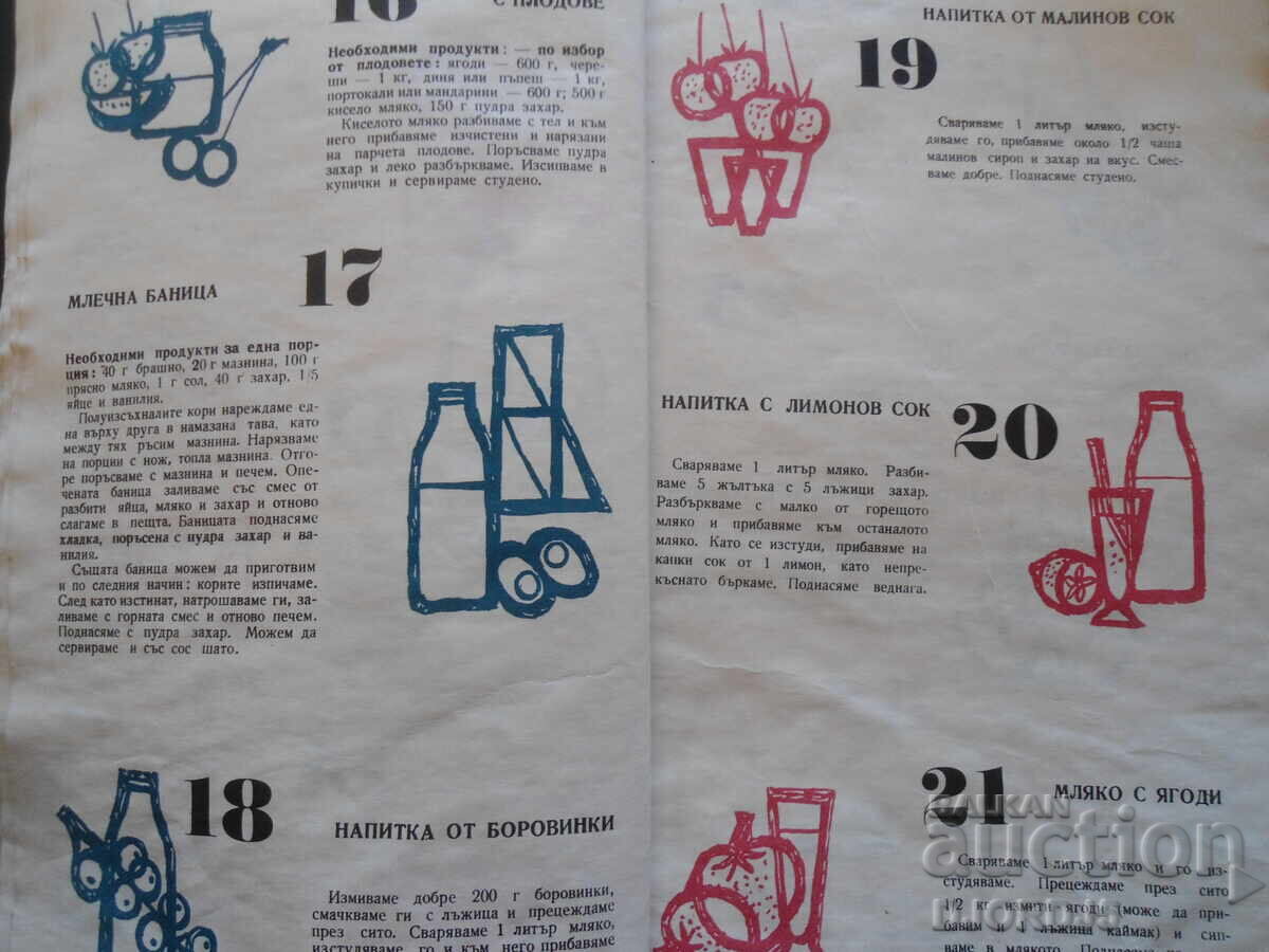 Delivery of 51 selected recipes for dairy dishes and desserts Delivery of 51 selected recipes for dairy dishes and desserts