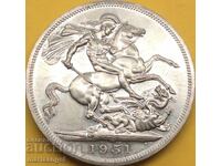 Great Britain 5 Shillings 1951 George VI 28.36g UNC