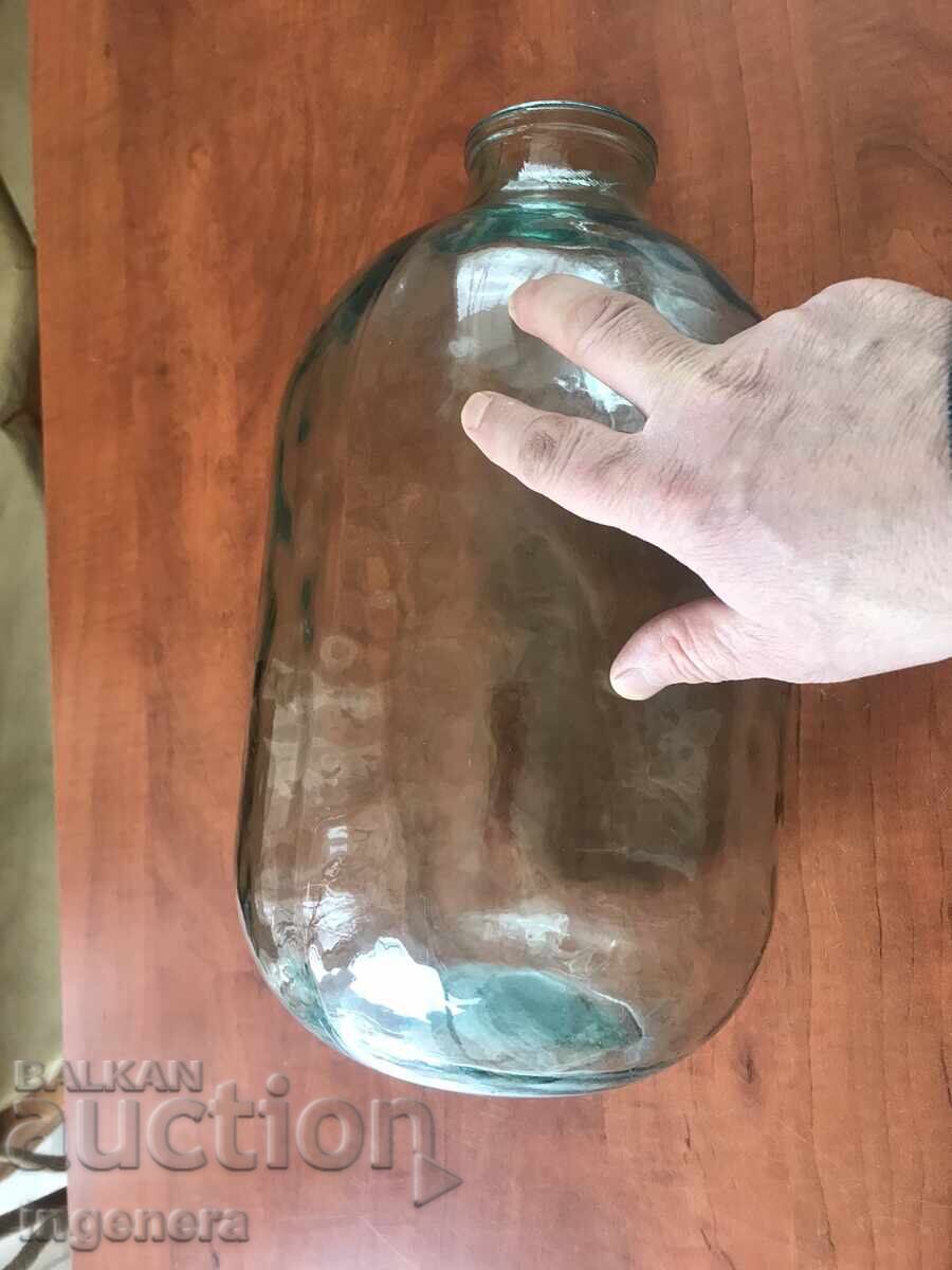 Auction GLASS JAR 10 LITERS FOR PICKLES FROM THE EARLY SOC Auction GLASS JAR 10 LITERS FOR PICKLES FROM THE EARLY SOC