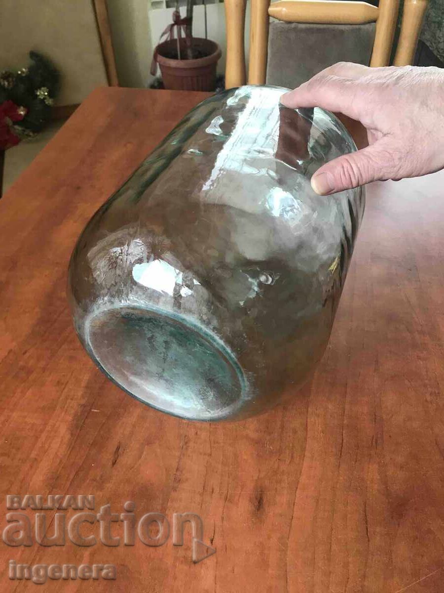 GLASS JAR 10 LITERS FOR PICKLES FROM THE EARLY SOC - 6 GLASS JAR 10 LITERS FOR PICKLES FROM THE EARLY SOC - 6