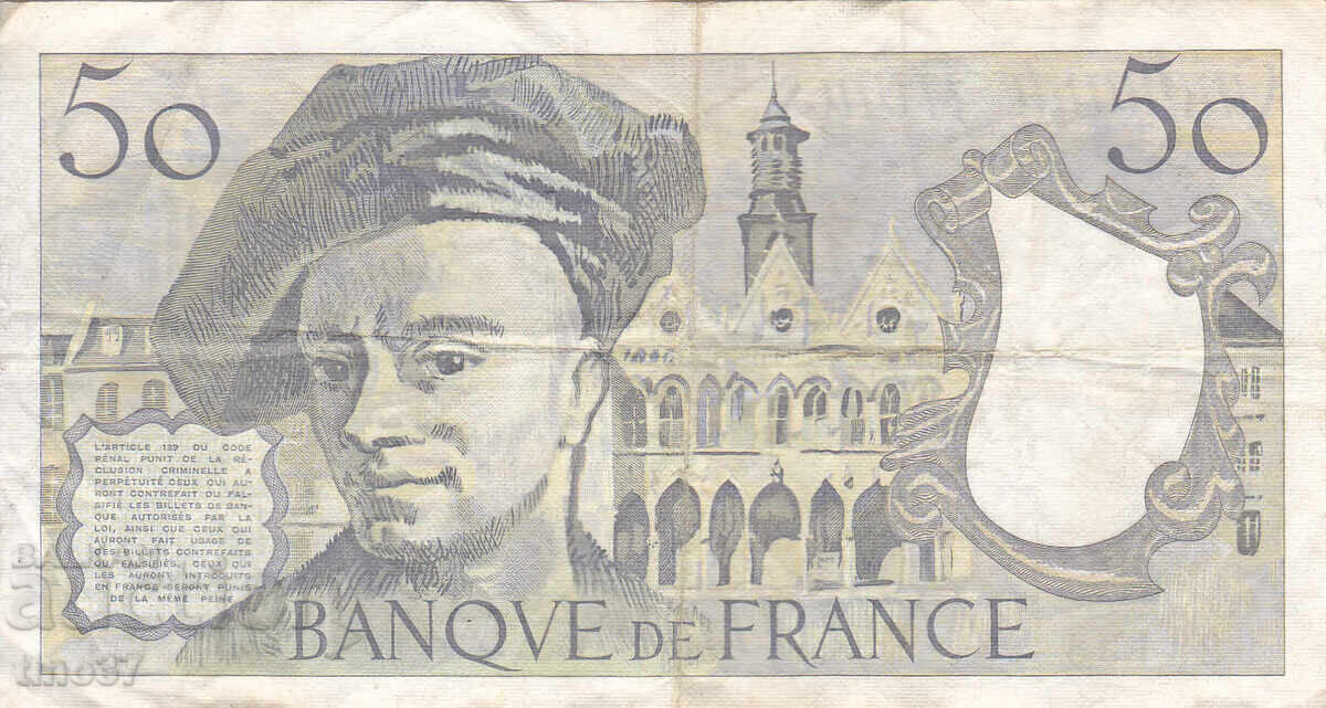 Auction tino37- FRANCE - 50 FRANC - 1983 - F+ Auction tino37- FRANCE - 50 FRANC - 1983 - F+