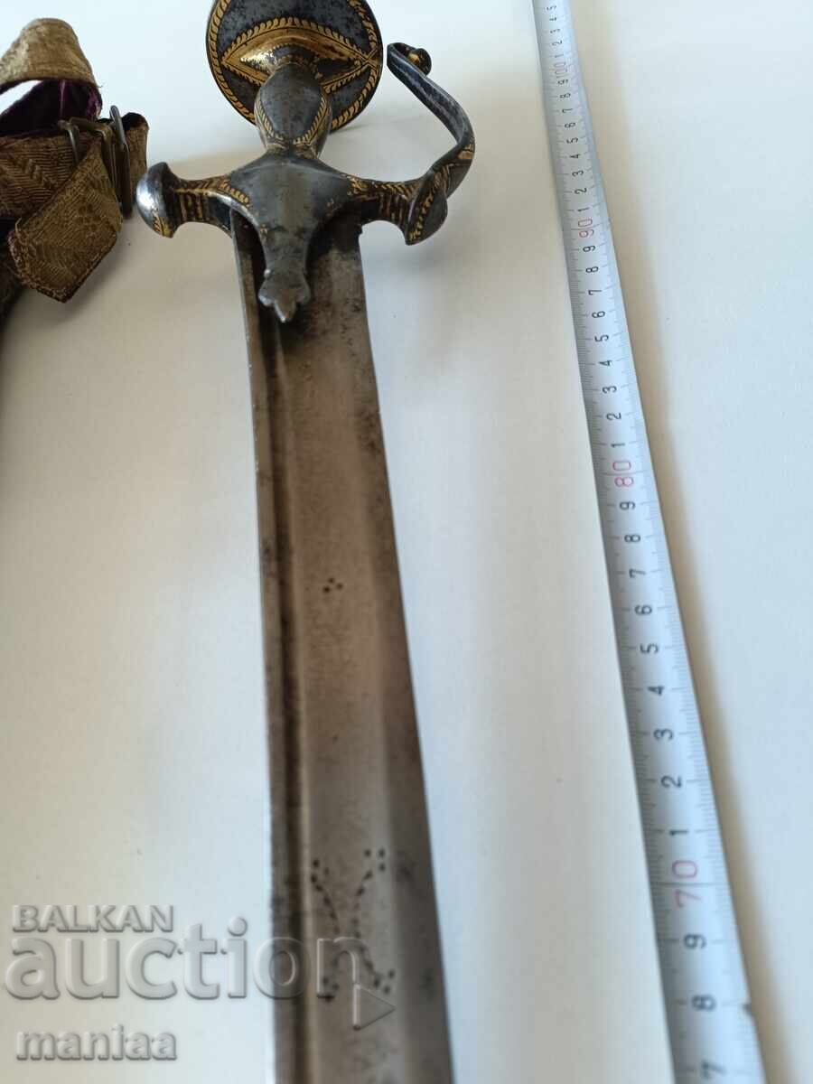 Παράδοση Ινδικό σπαθί Tulwar 19ος αιώνας. Παράδοση Ινδικό σπαθί Tulwar 19ος αιώνας.