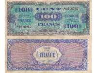 tino37- FRANCE - 100 FRANC /MILITARY CERTIFICATE/ - 1944 - F