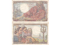 tino37- FRANTA - 20 FRANCI - 1949 - VF