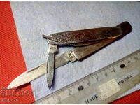 LARK and SICKLE and HAMMER 2 Old Pocket KNIVES επώνυμα Excellent