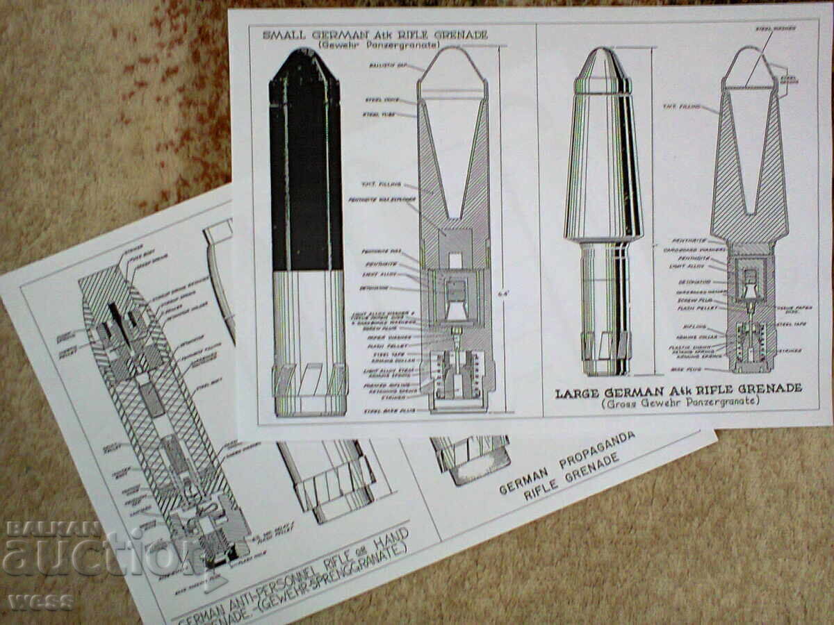 Grenade germane de mână și pușcă cu preț € 12.78 | 25.00 BGN Grenade germane de mână și pușcă cu preț € 12.78 | 25.00 BGN