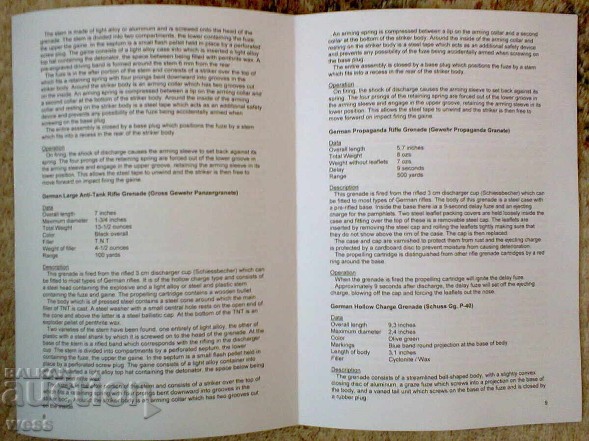 Grenade germane de mână și pușcă - 6 Grenade germane de mână și pușcă - 6