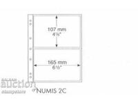 Συσκευασία 10 φύλλων για 2 χαρτονομίσματα από το σύστημα NUMIS