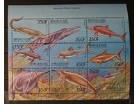 Γουινέα 1999 Fauna/Dinosaurs Block MNH