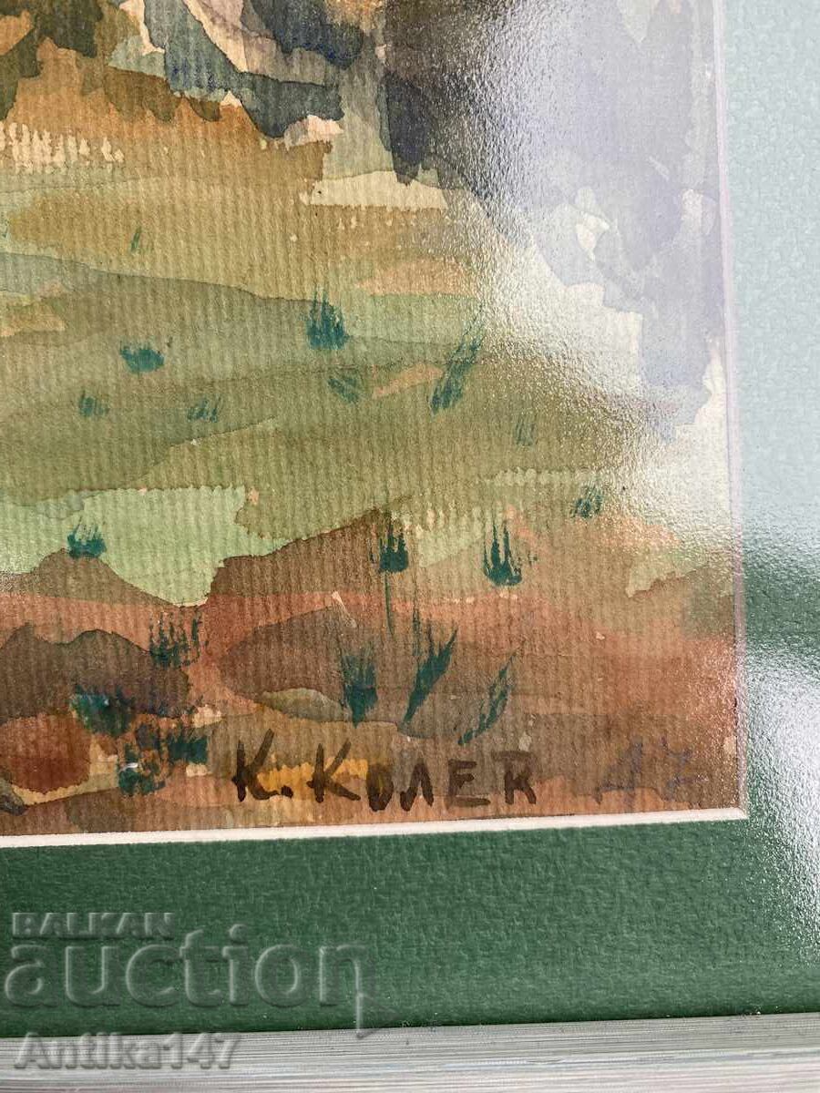 Sale Artist KOLYO KOLEV Masterfully Signed with price 230.00 BGN | € 117.60 Sale Artist KOLYO KOLEV Masterfully Signed with price 230.00 BGN | € 117.60
