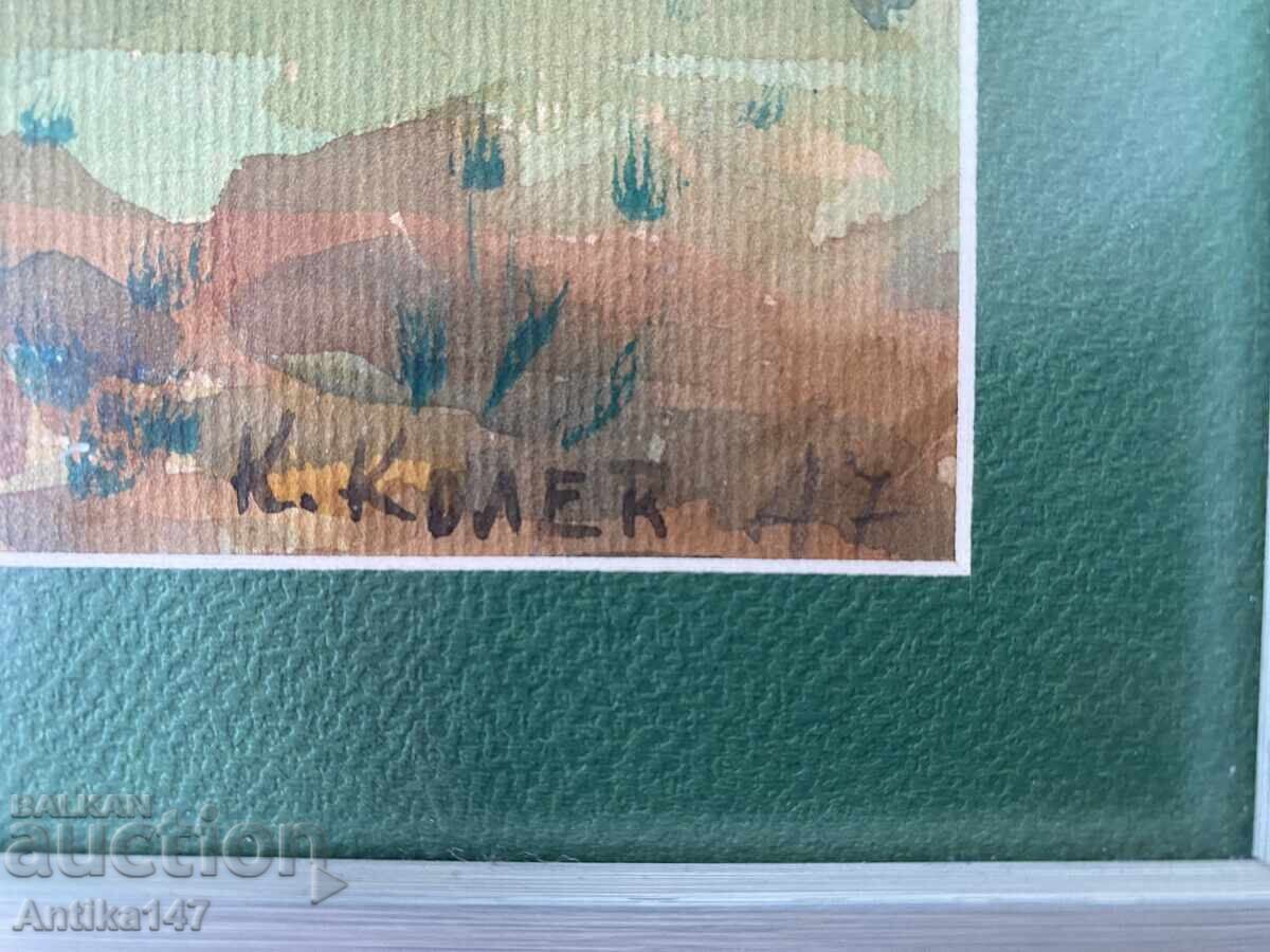 Auction Sale Artist KOLYO KOLEV Masterfully Signed Auction Sale Artist KOLYO KOLEV Masterfully Signed