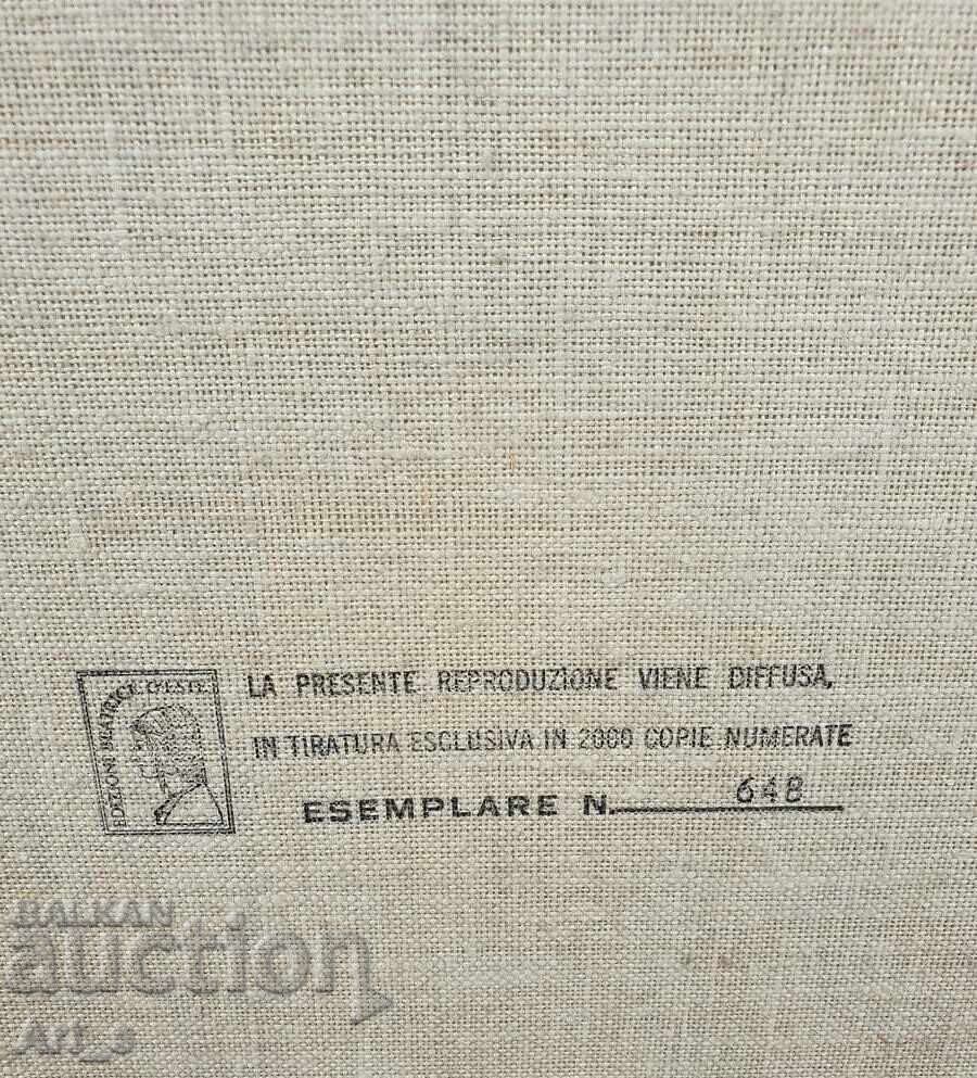 Delivery of Sea - exclusive Italian color oil print under №648