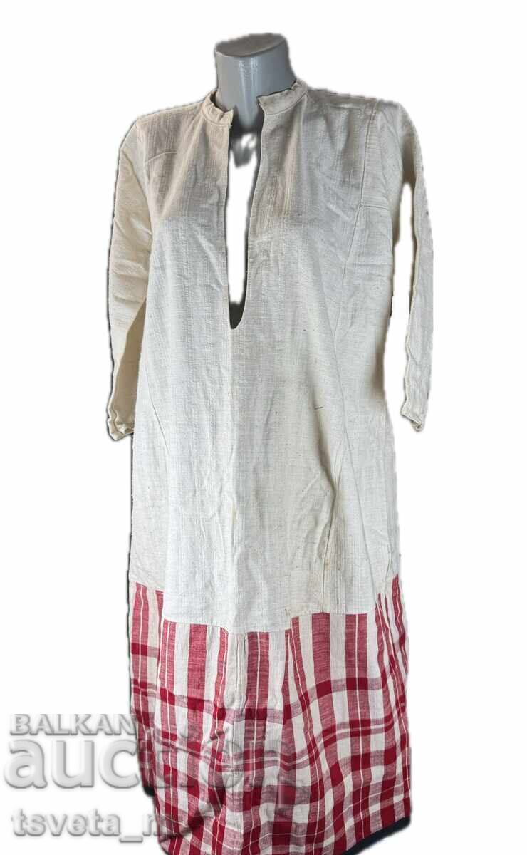 Women's long cotton shirt, folk costume Women's long cotton shirt, folk costume