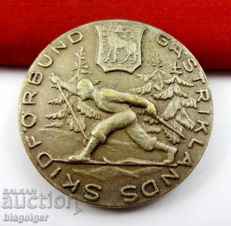 Old table medal - Swedish Ski Association
