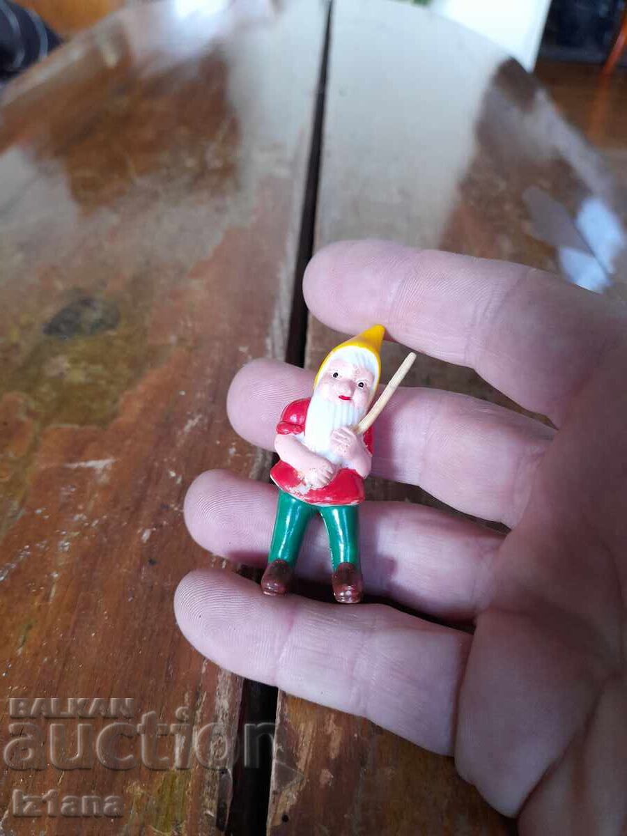 Old toy, Dwarf figurine with price 12.00 BGN | € 6.14 Old toy, Dwarf figurine with price 12.00 BGN | € 6.14